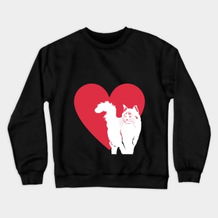 Loving Cat Crewneck Sweatshirt